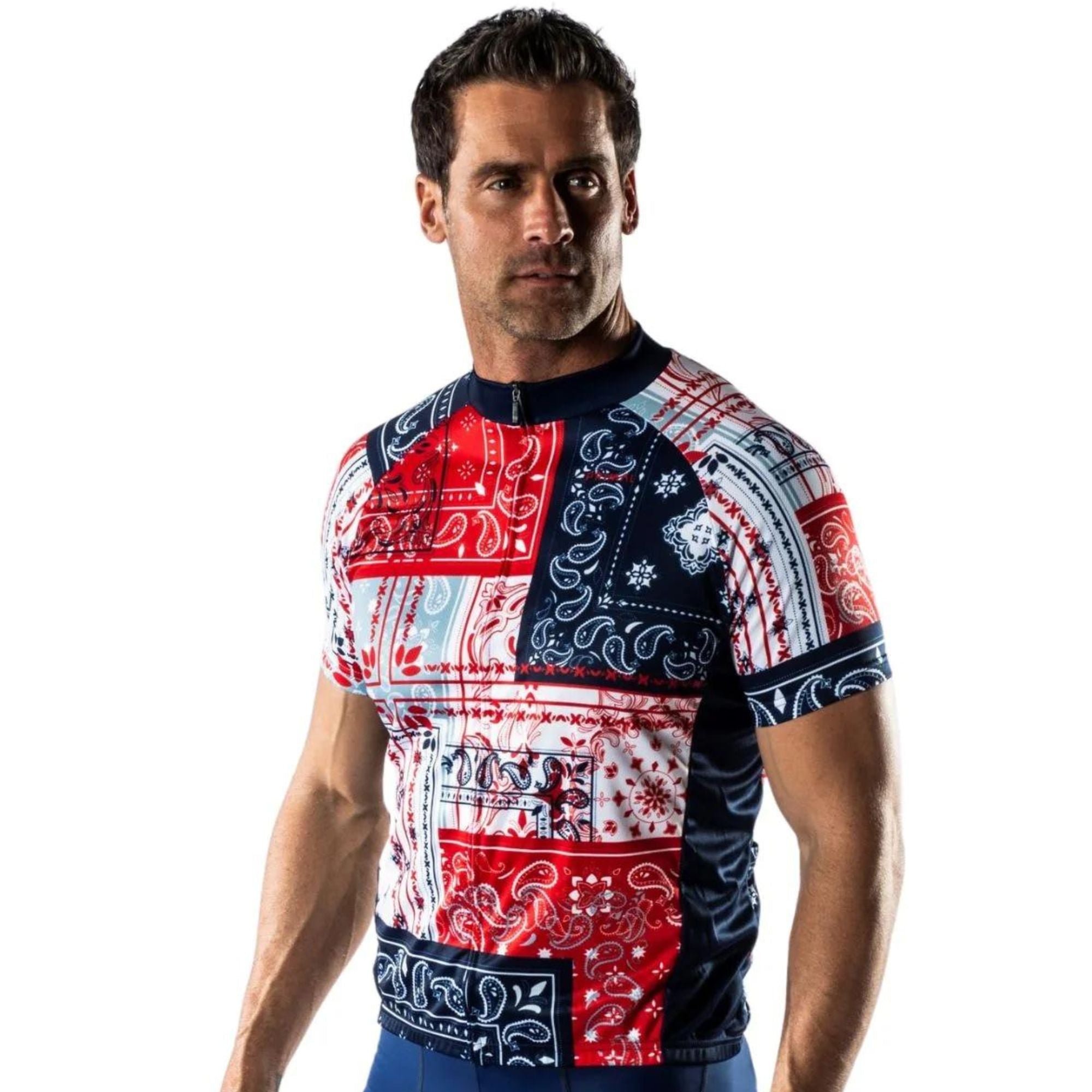 Primal Wear Men's American Patriot Cycling Jersey - Small 