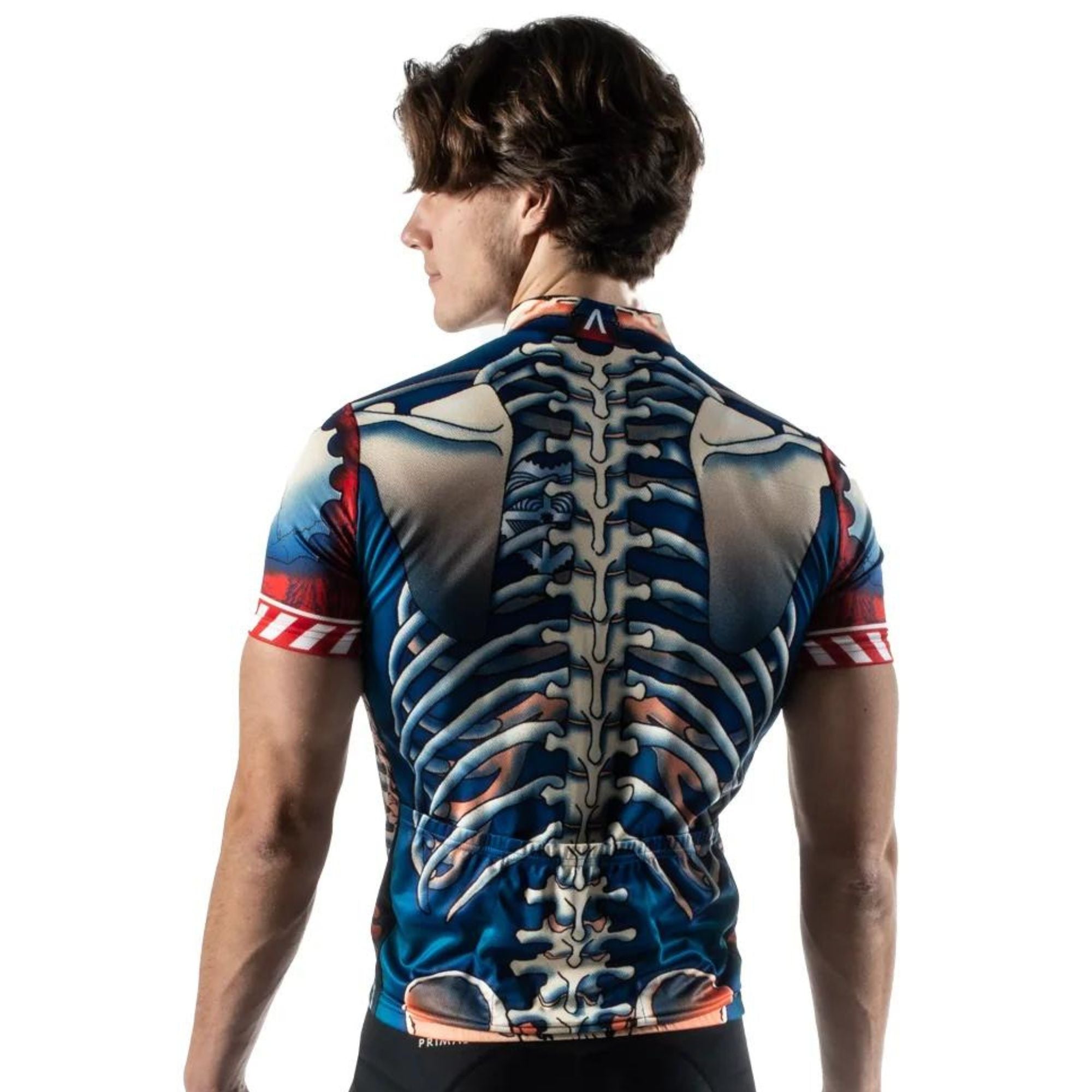 Primal Wear Men's Bone Collector Original Short Sleeve Cycling Jersey - BCJER L