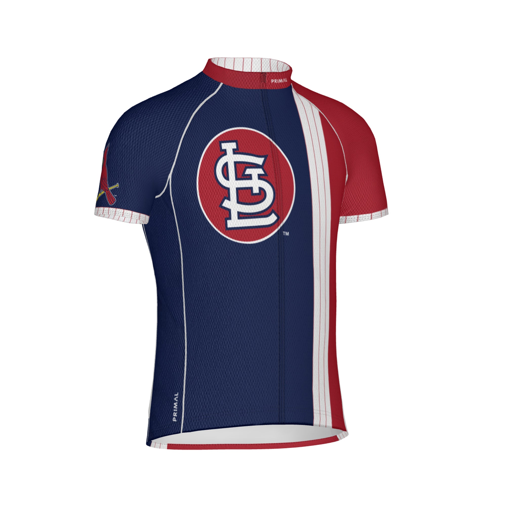 St. Louis Cardinals Baseball Women's Shirt Short Sleeve Blue