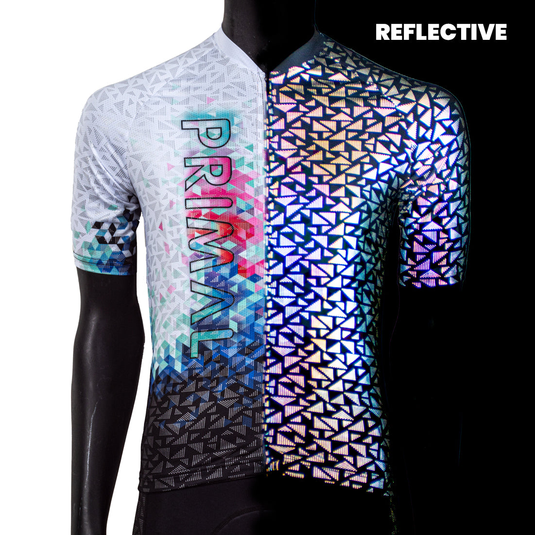 Primal Wear IsoMatrix Reflective Women's Omni Full Zip Cycling Jersey