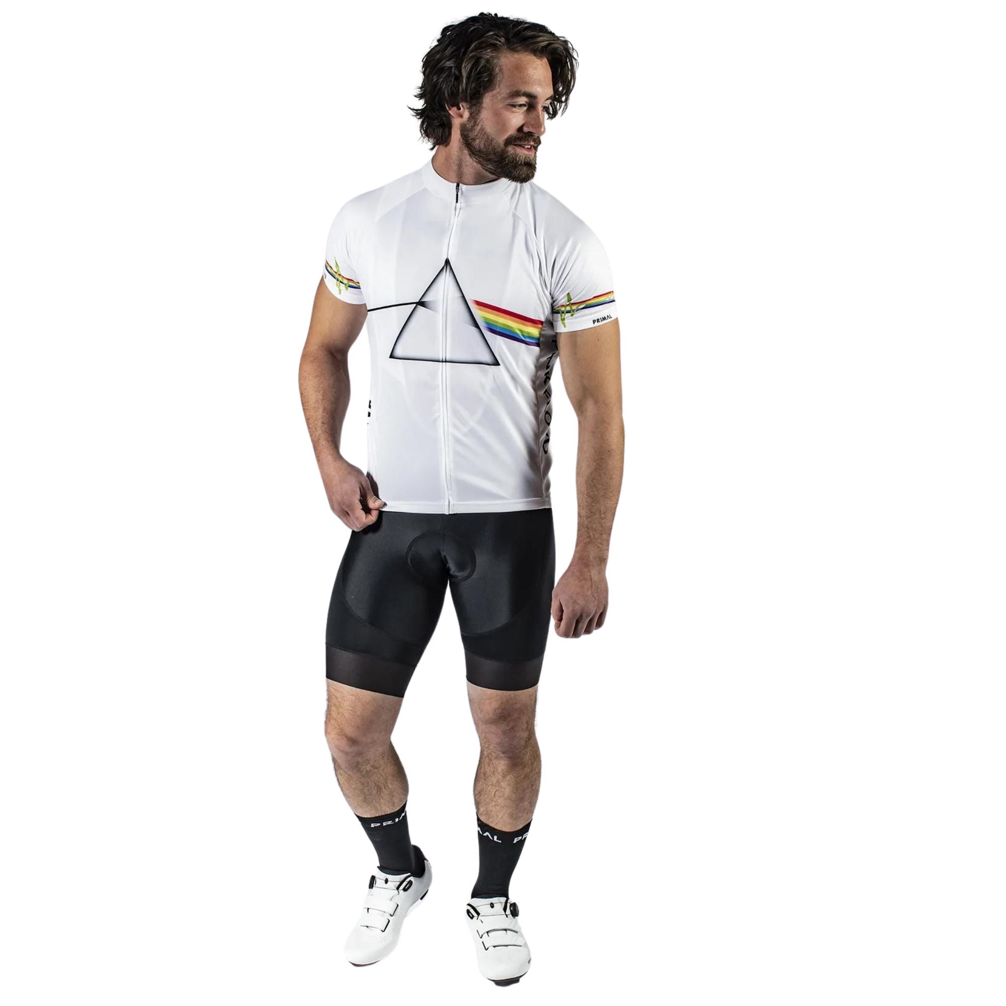 Pink Floyd 30th anniversary dark side of the moon Jersey, collectible primal  wear jersey, collectible pink floyd shirt, unique pink floyd cycling jersey,  amazing pink floyd rock band jersey, cycling with pink