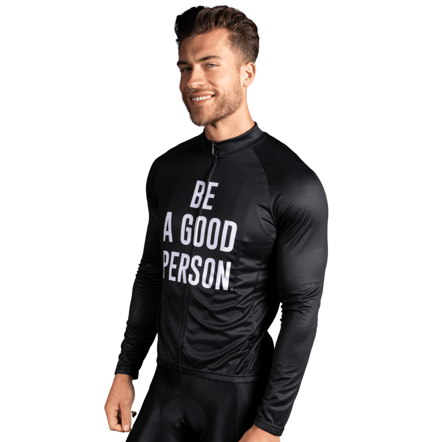 Be A Good Person Men's Long Sleeve Prisma Jersey