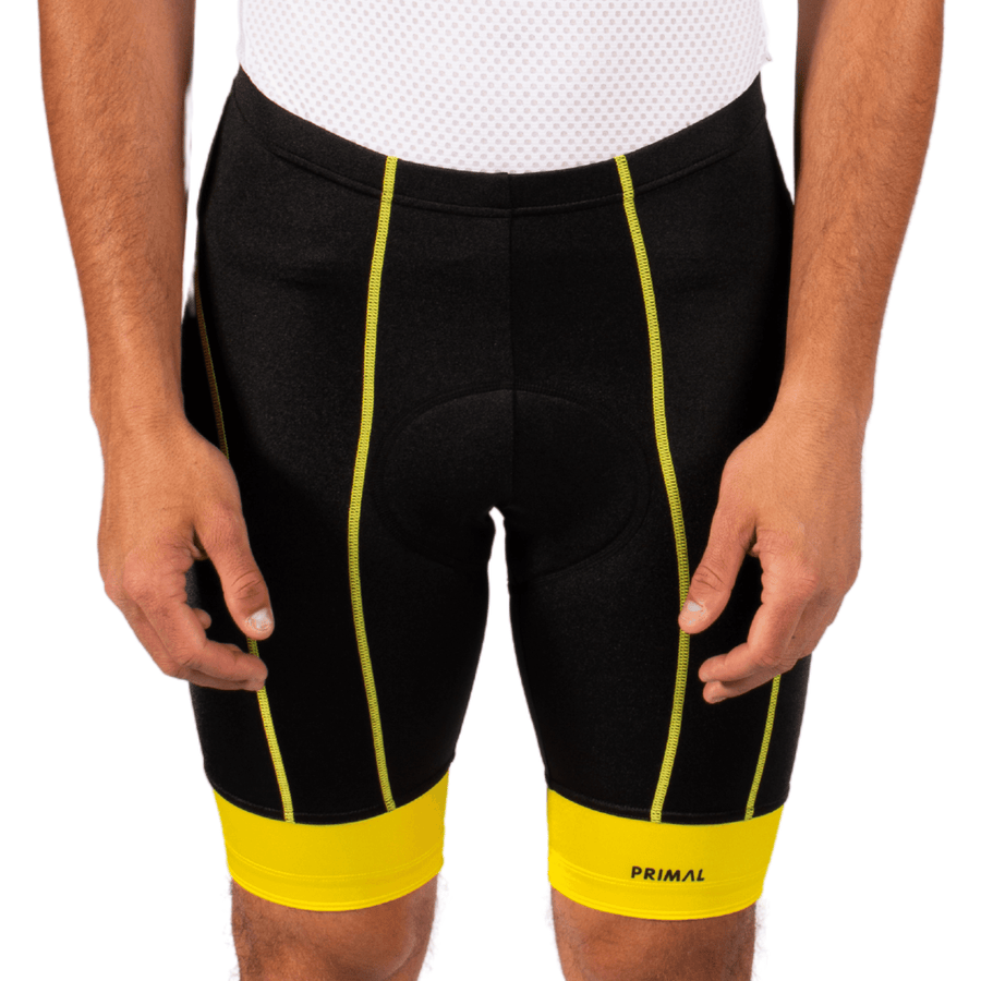 Ebony Men's Yellow Prisma Shorts