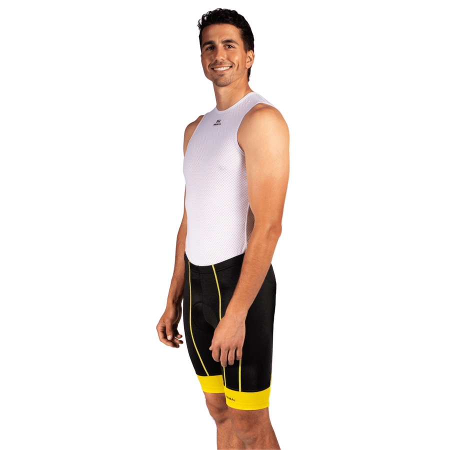 Ebony Men's Yellow Prisma Shorts