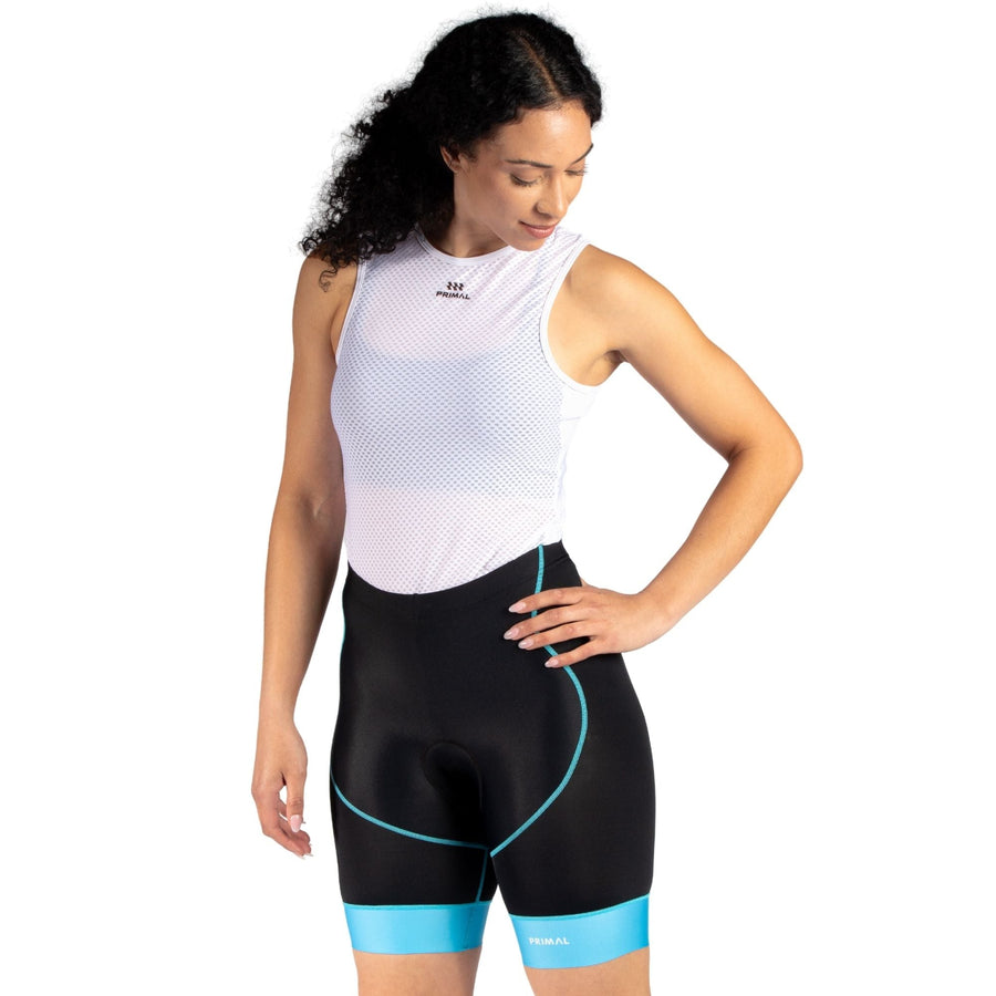 Ebony Women's Light Blue Helix 2.0 Shorts