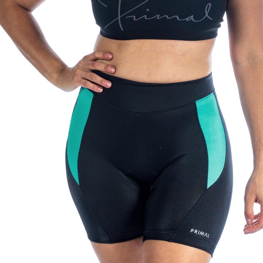 Women's Teal Black Label Shorts