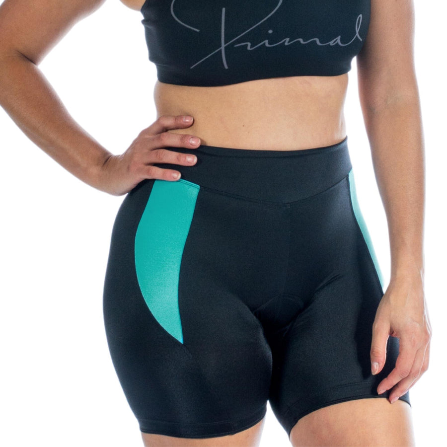 Women's Teal Black Label Shorts