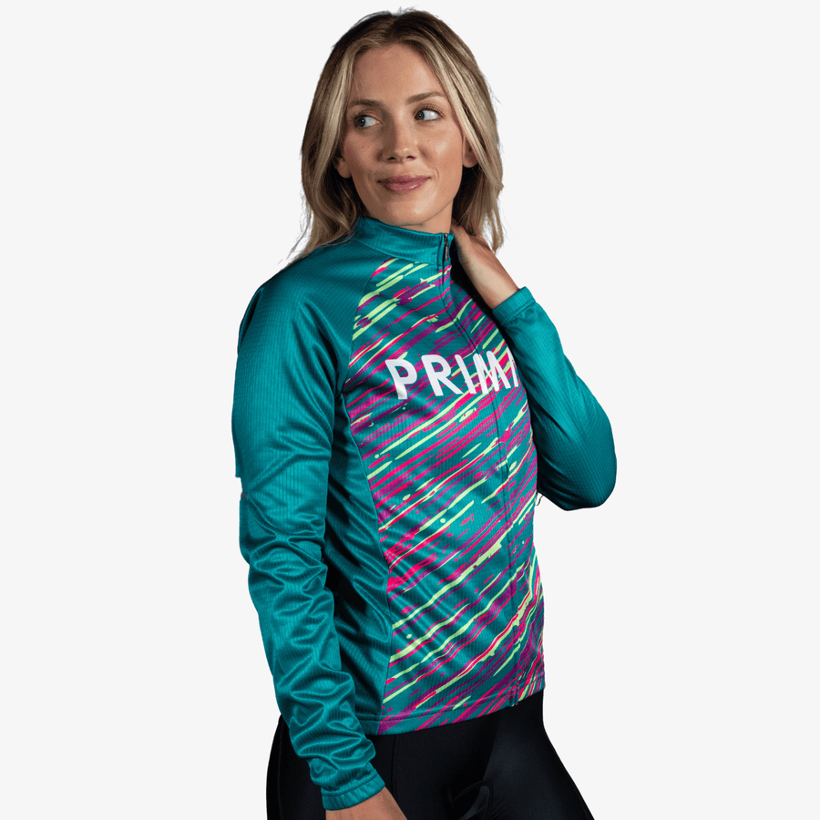 Emerald Trip Women's Heavyweight L/S Sport Cut Jersey