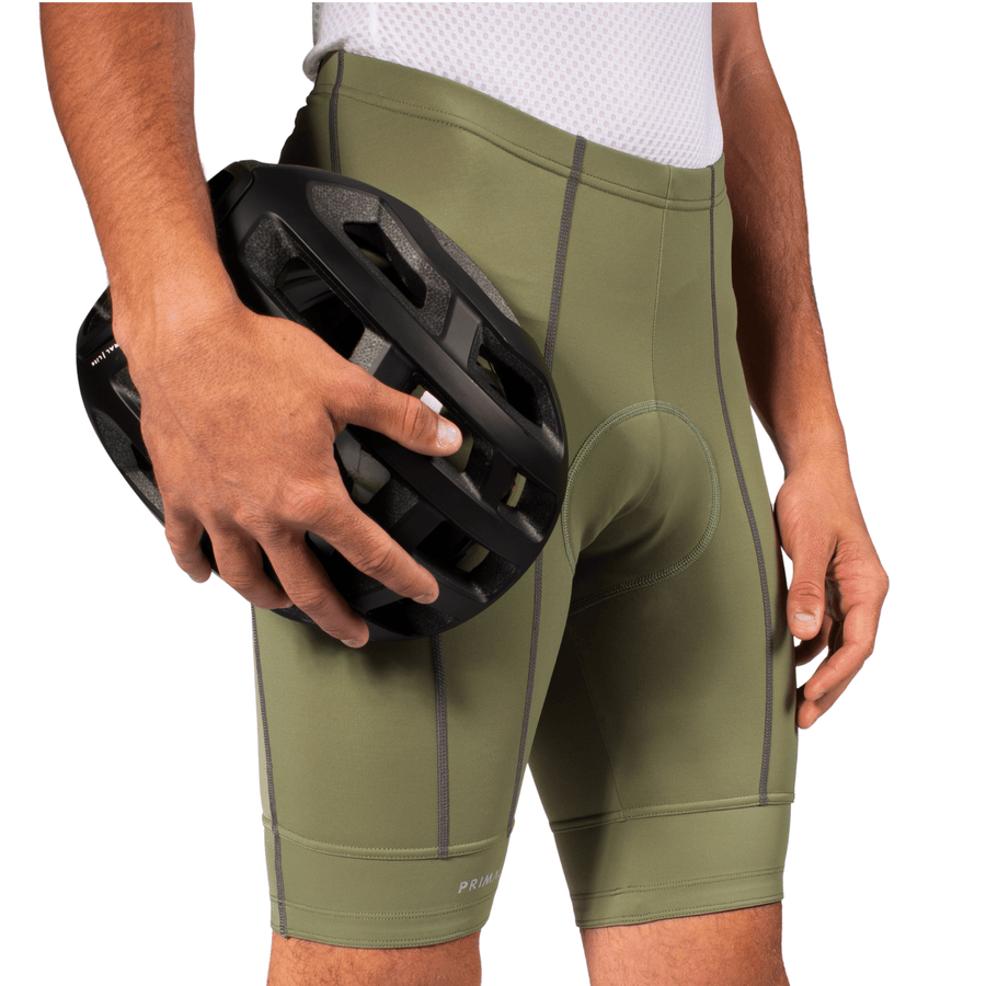 Solid Army Green Men's Prisma Short