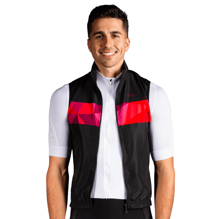 Triangular Men's 4 Pocket Wind Vest