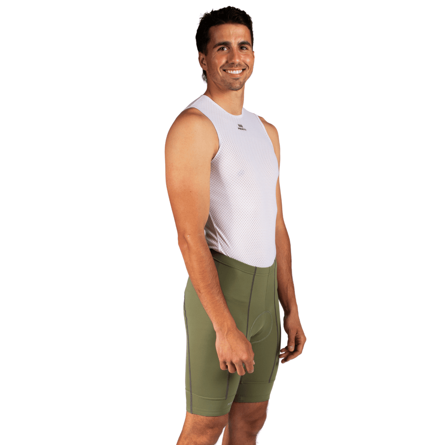 Solid Army Green Men's Prisma Short