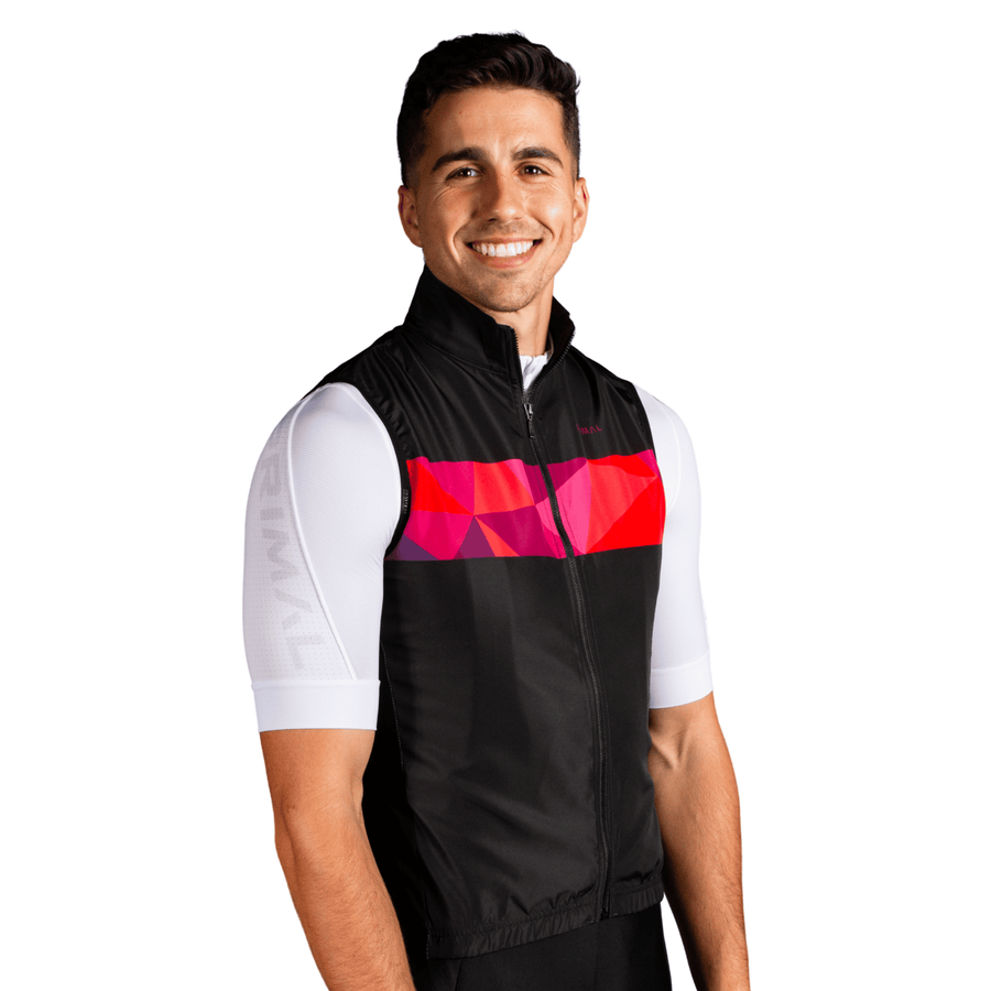 Triangular Men's 4 Pocket Wind Vest