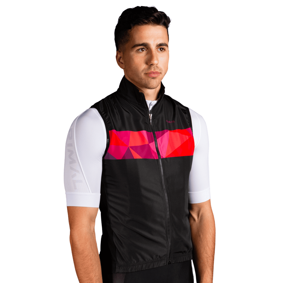 Triangular Men's 4 Pocket Wind Vest