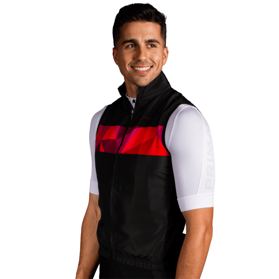 Triangular Men's 4 Pocket Wind Vest