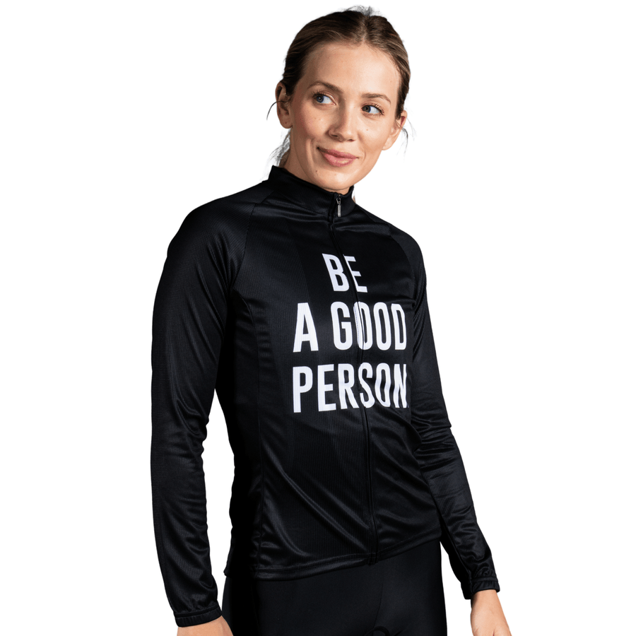 Be A Good Person Women's Long Sleeve Prisma Jersey