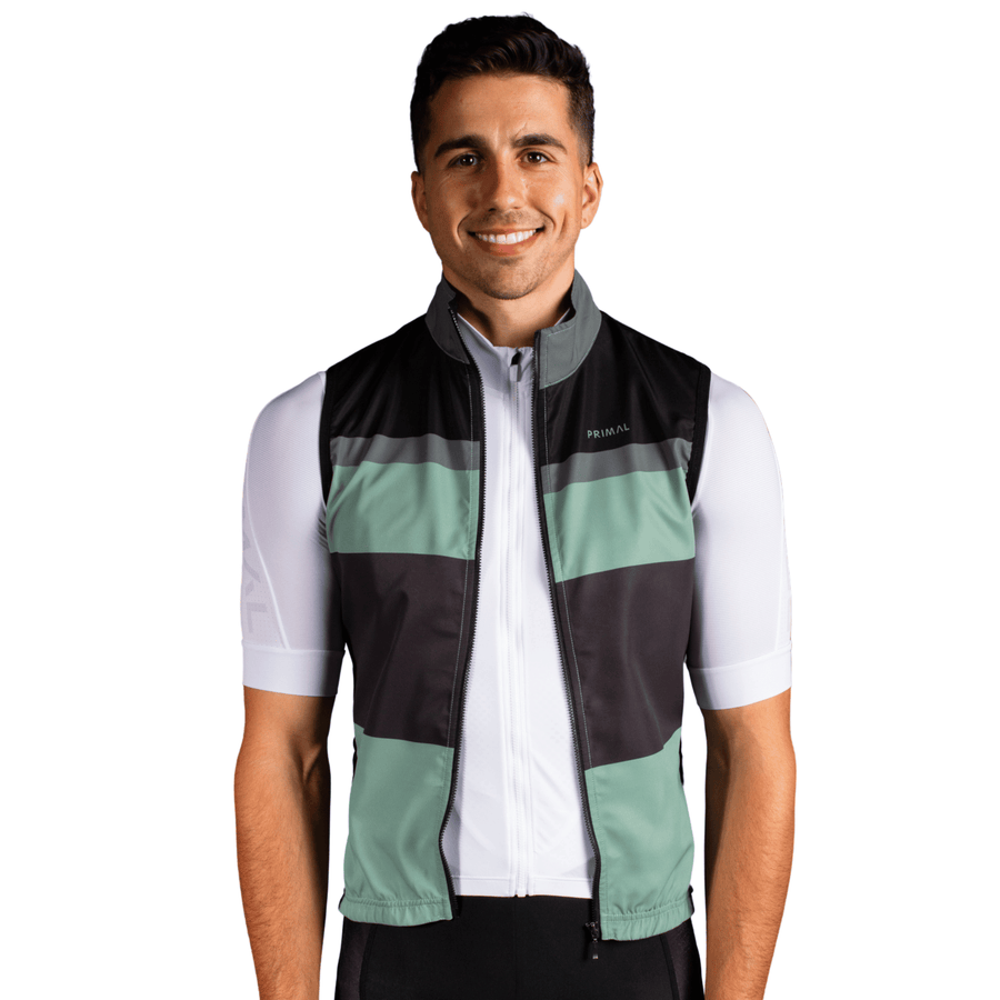 Randonneur Men's 4 Pocket Wind Vest - Green