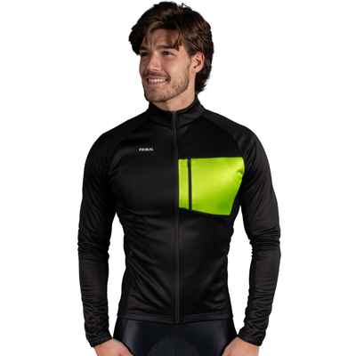 Black/Green Men's Aerion Jacket