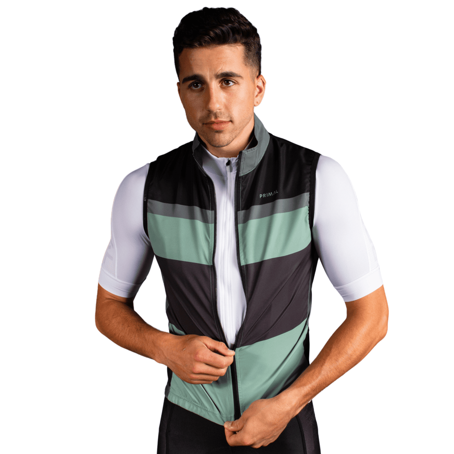 Randonneur Men's 4 Pocket Wind Vest - Green