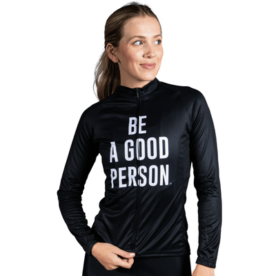 Be A Good Person Women's Long Sleeve Prisma Jersey