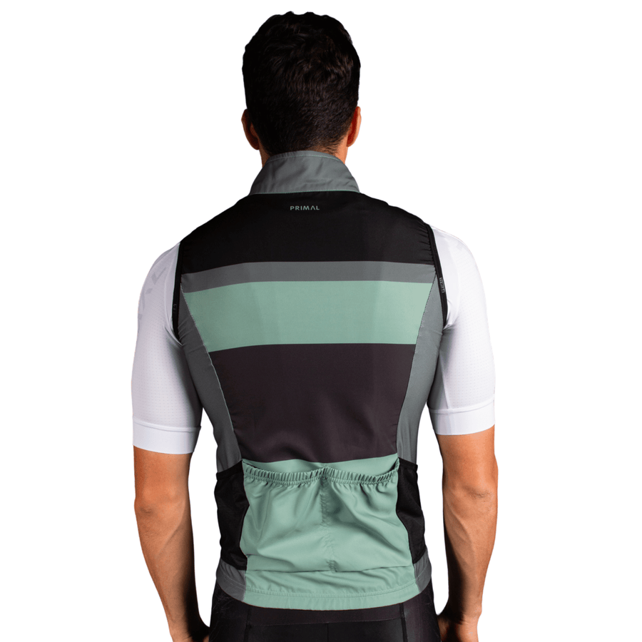 Randonneur Men's 4 Pocket Wind Vest - Green