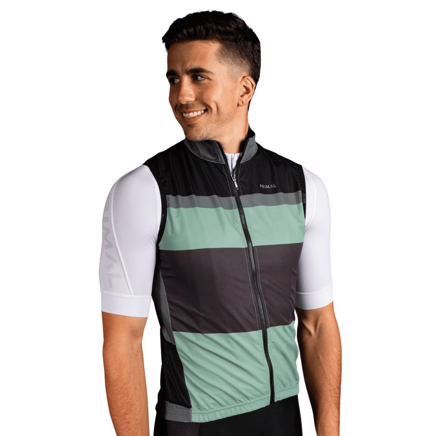 Randonneur Men's 4 Pocket Wind Vest - Green