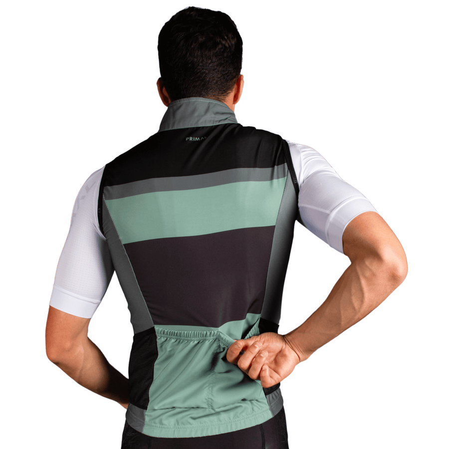 Randonneur Men's 4 Pocket Wind Vest - Green