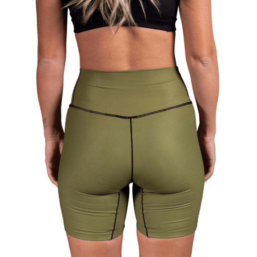 Olive 6" Envia Spin Shorts