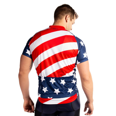 American Flag Men's Sport Cut Jersey