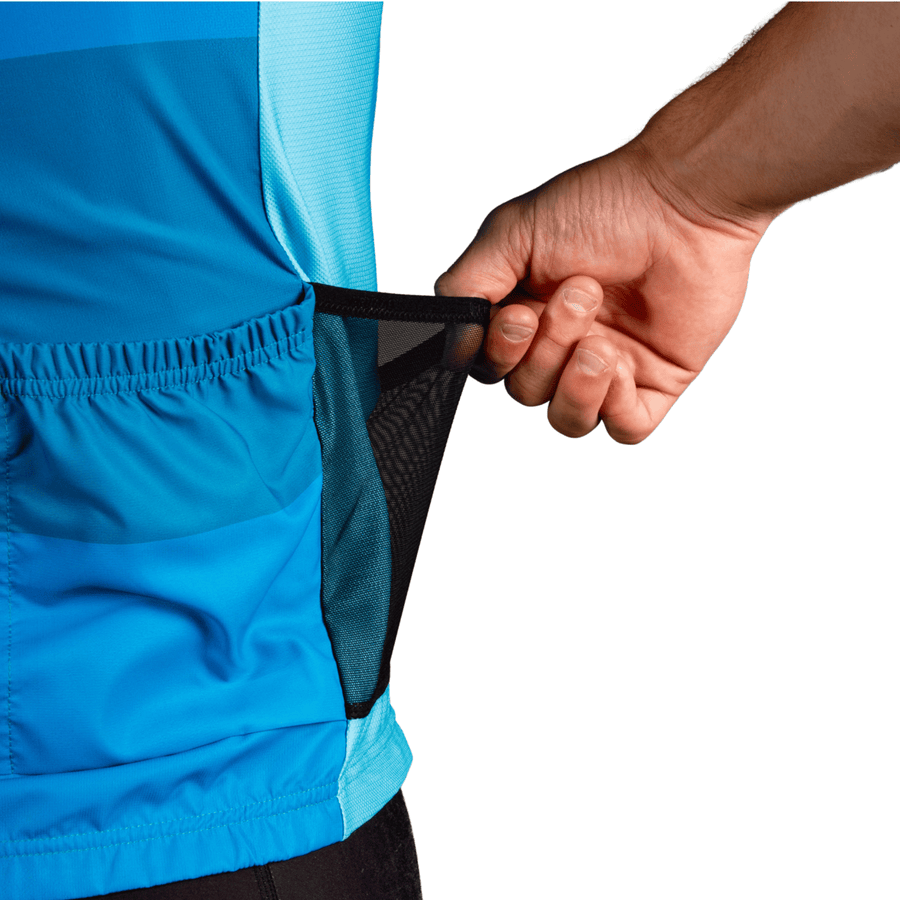 Randonneur Blue Men's 4 Pocket Wind Vest