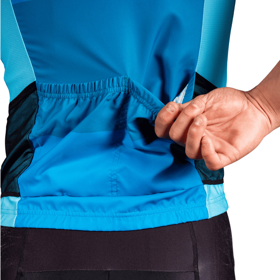 Randonneur Blue Men's 4 Pocket Wind Vest