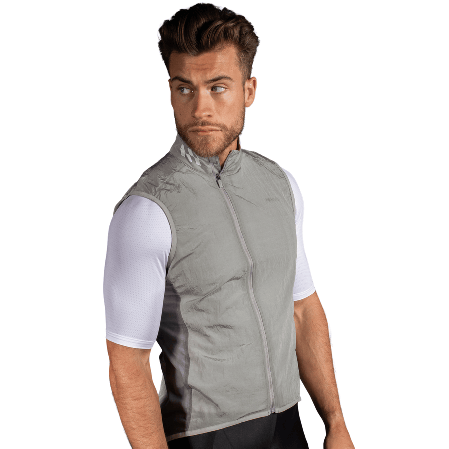 Alitios Men's Gray Vertos Gilet