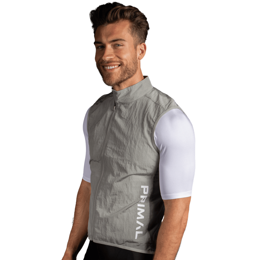 Alitios Men's Gray Vertos Gilet