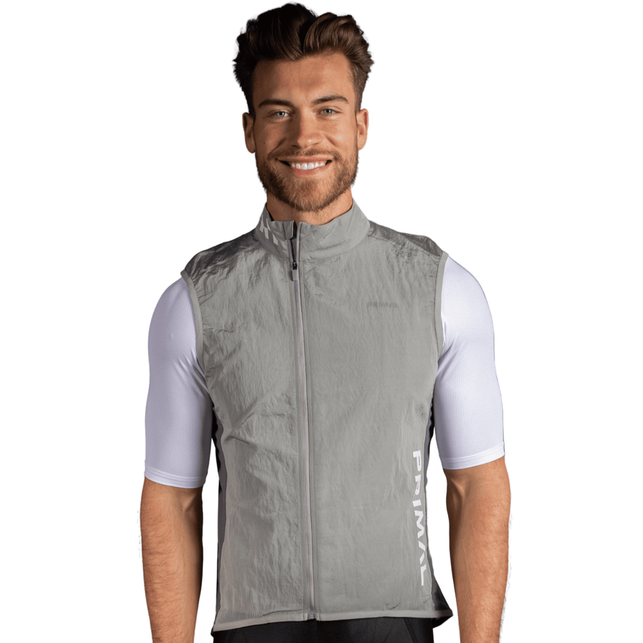 Alitios Men's Gray Vertos Gilet