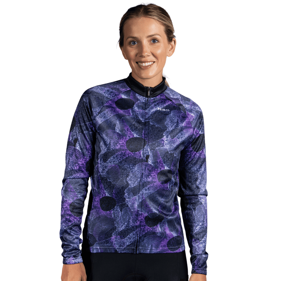 Petunia Dusk Women's Heavyweight Sport Cut Jersey