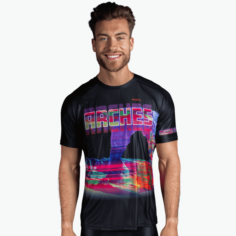 Arches National Park Men's Short Sleeve Impel Shirt