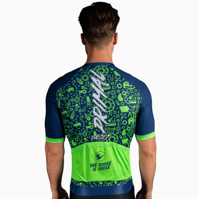 Primal Urges Neon Navy Men's Omni Jersey