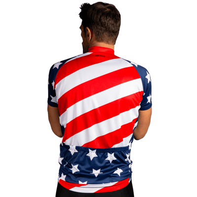 American Flag Men's Sport Cut Jersey