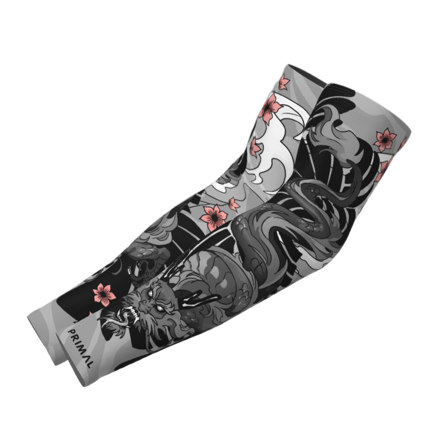 Dragon Tattoo Thermal Arm Warmers