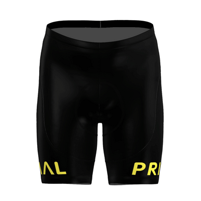 Lunix Men's Yellow Black Label Shorts