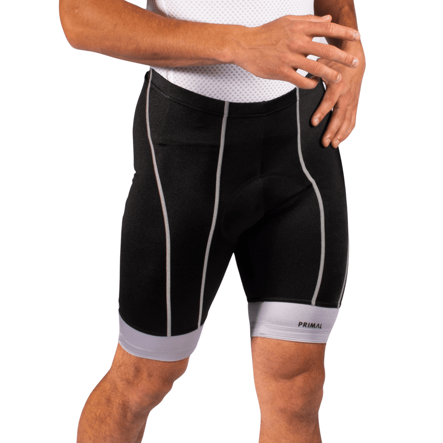 Ebony Men's Grey Prisma Shorts