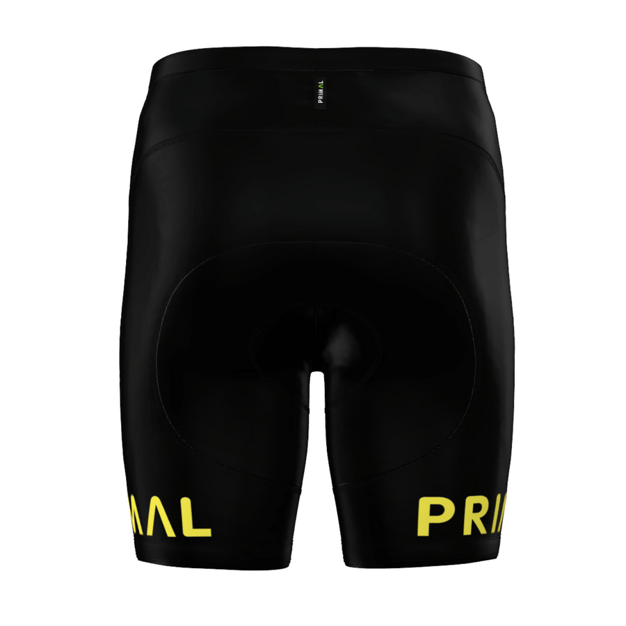 Lunix Men's Yellow Black Label Shorts