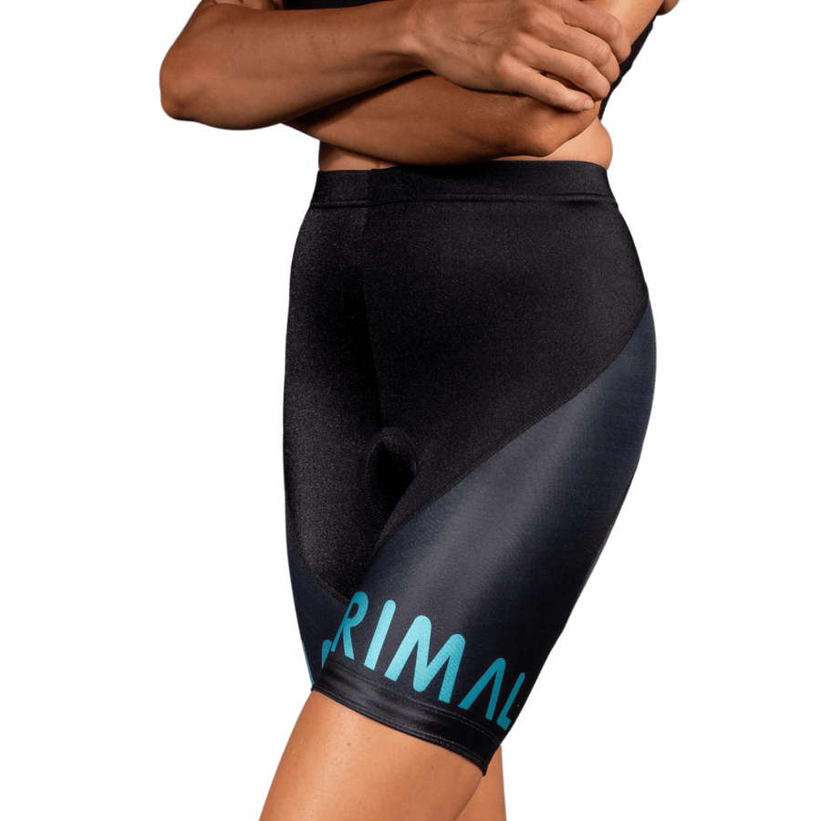 Lunix Women's Teal Black Label Shorts