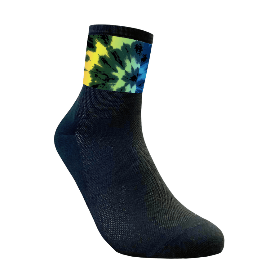 Tie-Dye Mid Cuff Sock