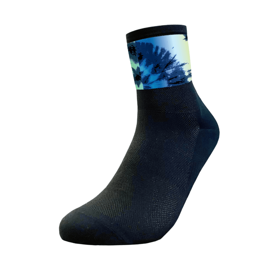 Tie-Dye Mid Cuff Sock