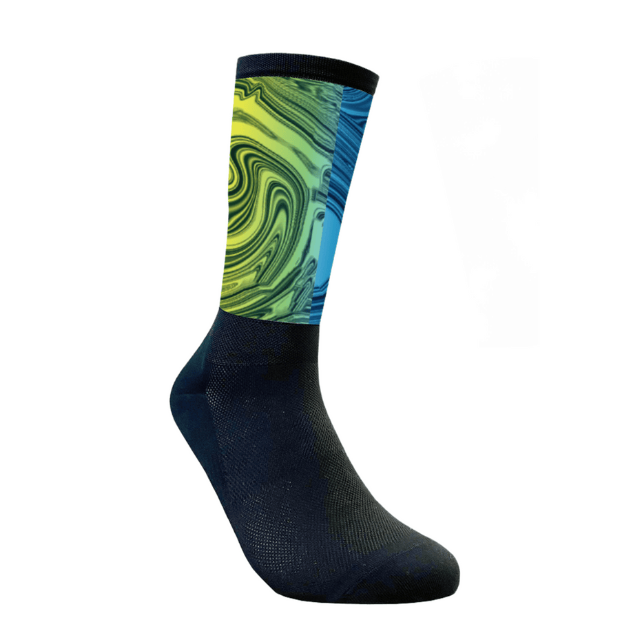 Cycle-Delic Tall Sock