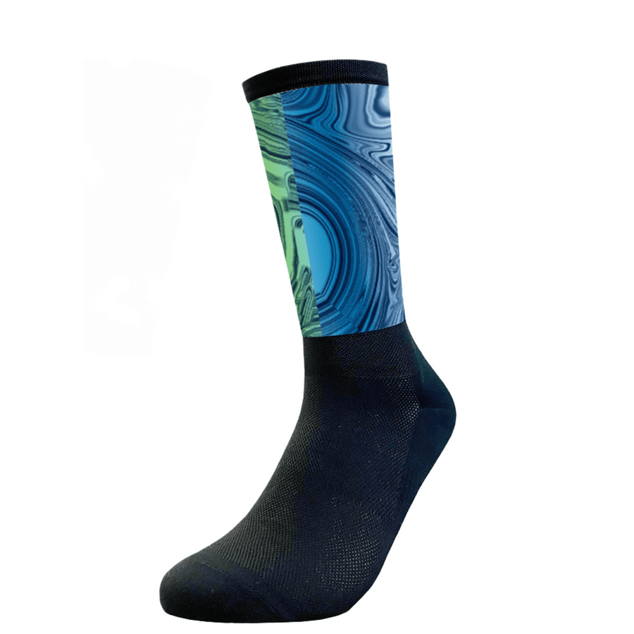 Cycle-Delic Tall Sock