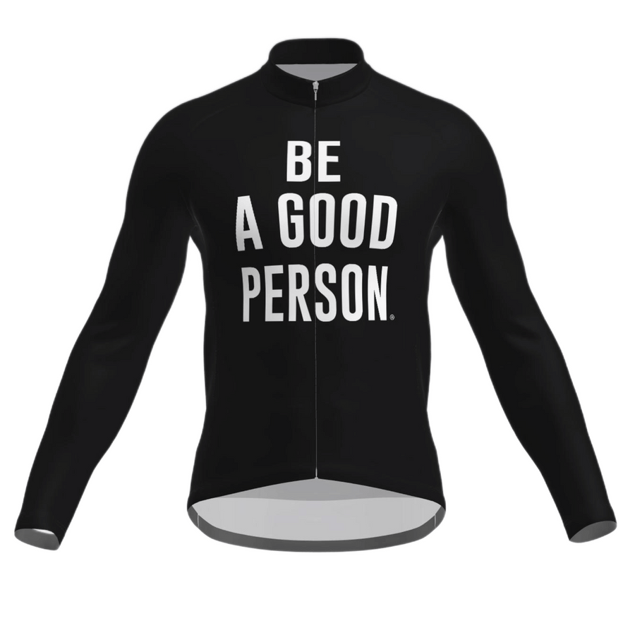 Be A Good Person Men's Long Sleeve Prisma Jersey