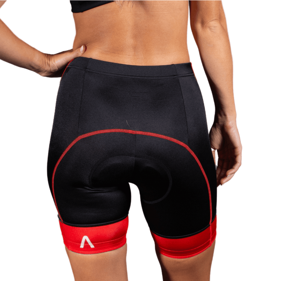 Ebony Women's Red Prisma Shorts