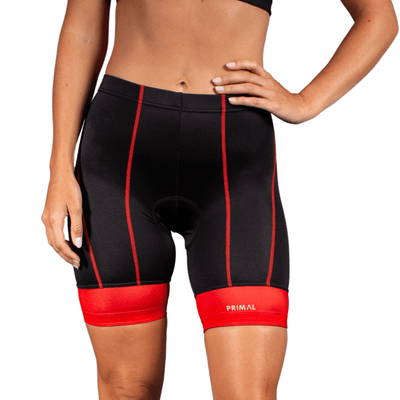 Ebony Women's Red Prisma Shorts