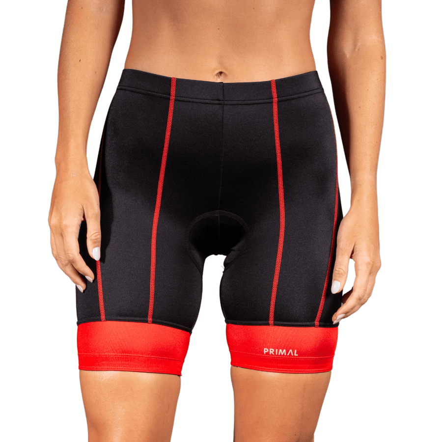 Ebony Women's Red Prisma Shorts